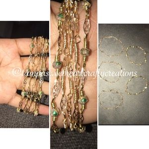 Beaded Bracelets & Anklets.